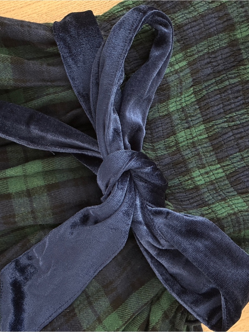 entro Green Tartan Tiered Maxi Dress - Picture 5 of 5